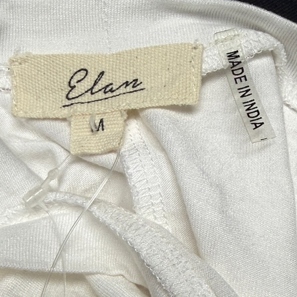 Elan White Sleeveless Tshirt Dress - Picture 2 of 11